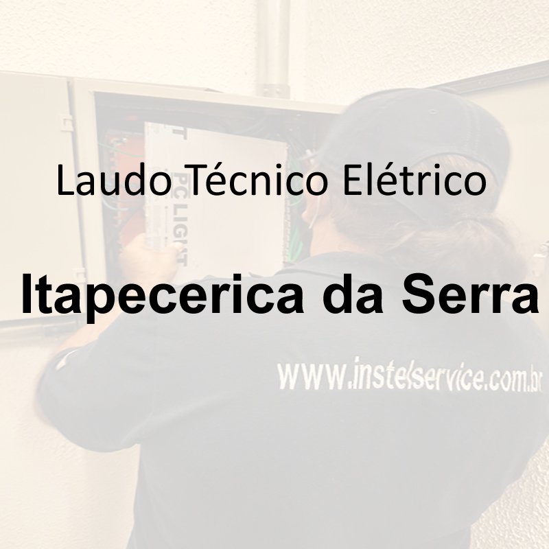 laudo técnico elétrico Itapecerica da Serra