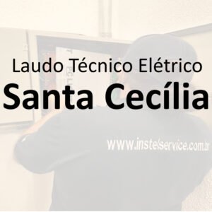 laudo técnico elétrico Santa Cecília